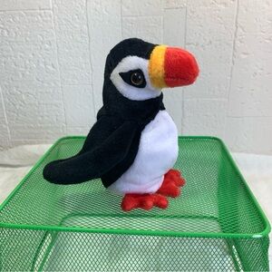 Vintage Ty ❤️Puffer Penguin Puffin 1997 Beanie Baby Stuffed Animal Plush *